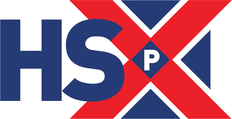 A red, white and blue logo for the international society of plastic surgeons.